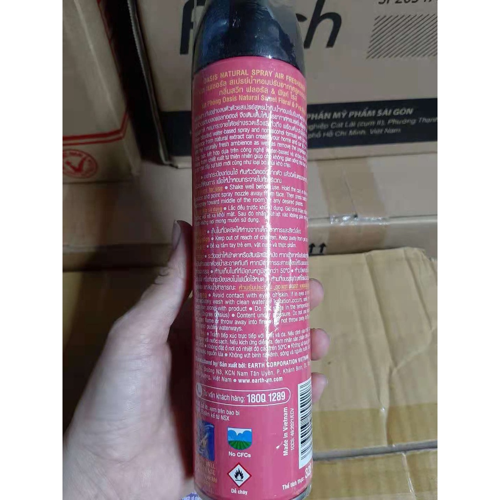 Xịt Phòng OASIS 320ml