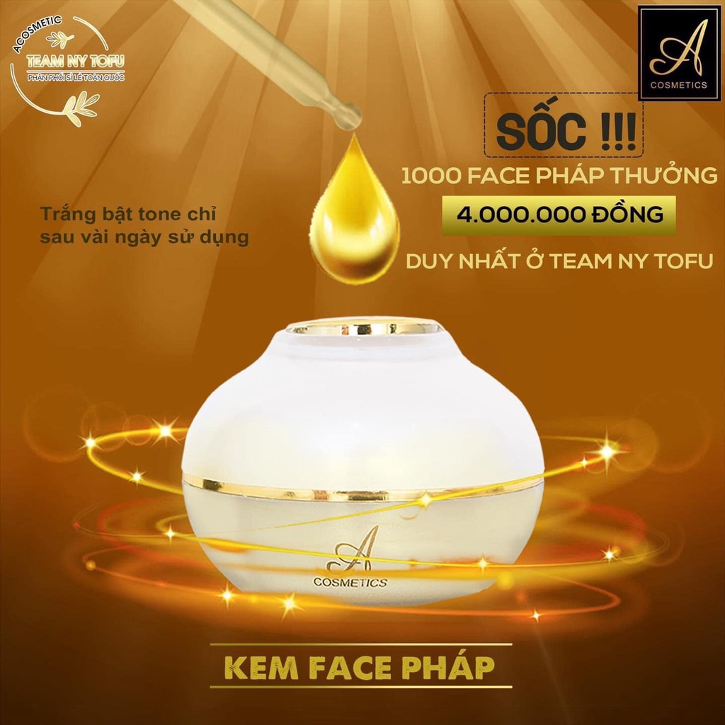 [100% Chính Hãng] face pháp 2020 a cosmetics dưỡng da mặt kem face date mới