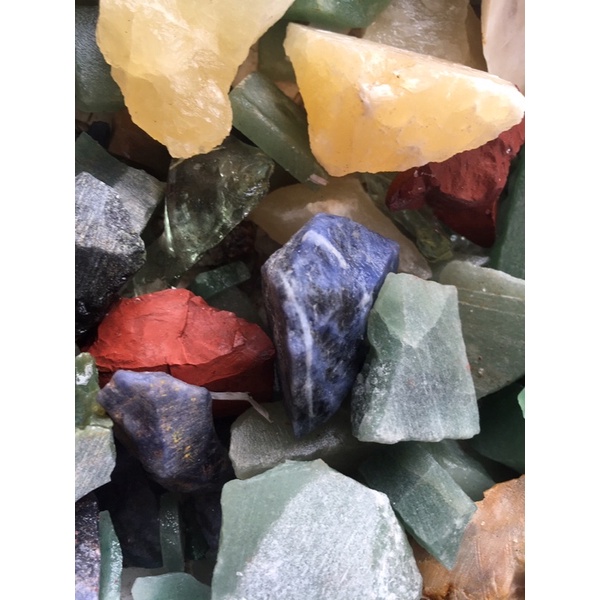 1000g Raw Quartz Mix Đá Thô Nhiều Loại