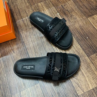 Dép nam LV quai ngang