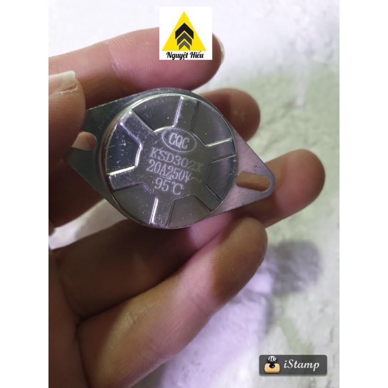 NK1 Rơle nhiệt bình nóng lạnh 93 độ 20A