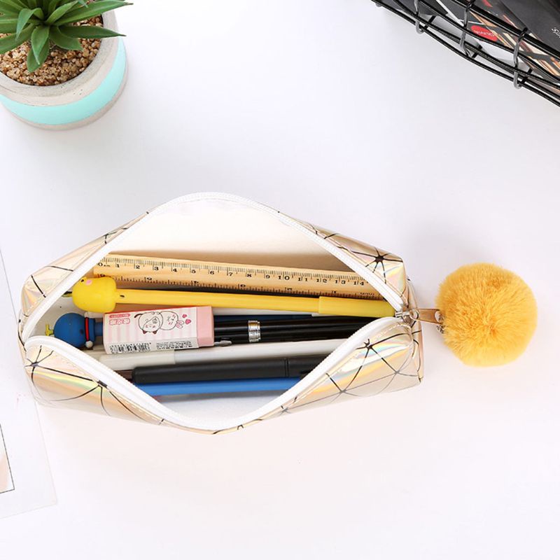 Túi Đựng Bút Chì / Mỹ Phẩm Trang Điểm Đi Học / Du Lịch Họa Tiết Dễ Thương