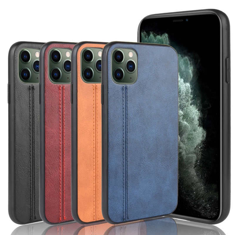 Ốp điện thoại da Pu kiểu doanh nhân cho Apple iPhone 12 11 Pro X XS Max XR 7 8 Plus SE 2020 Mini | BigBuy360 - bigbuy360.vn