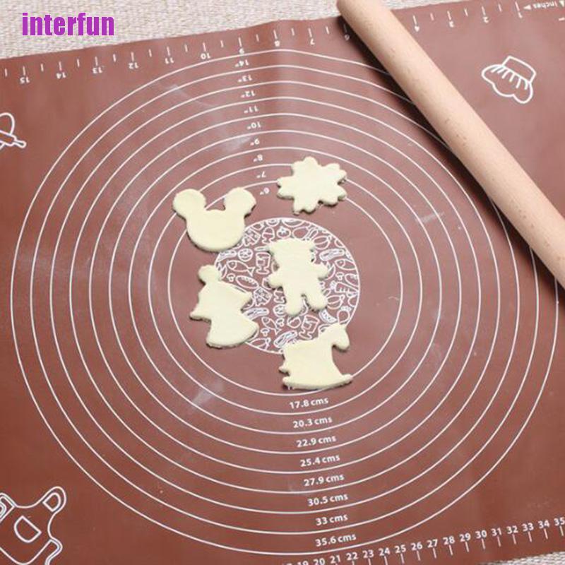 Thảm Silicone Dùng Nướng Bánh 30X25Cm