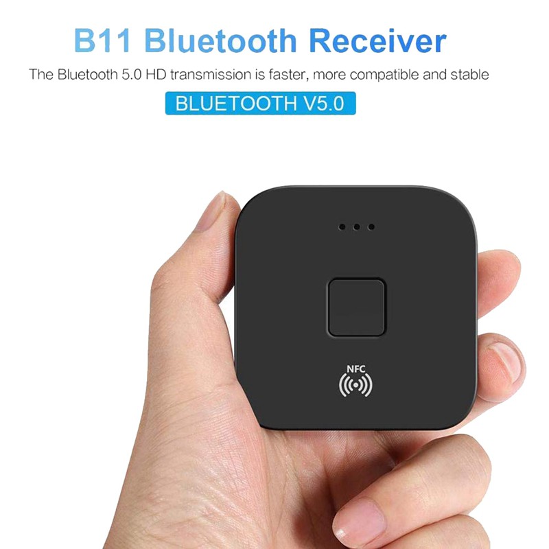 Thiết Bị Nhận Tín Hiệu Âm Thanh Bluetooth 5.0 Kèm Mic 3.5mm Aux Rca 5.0 4.2