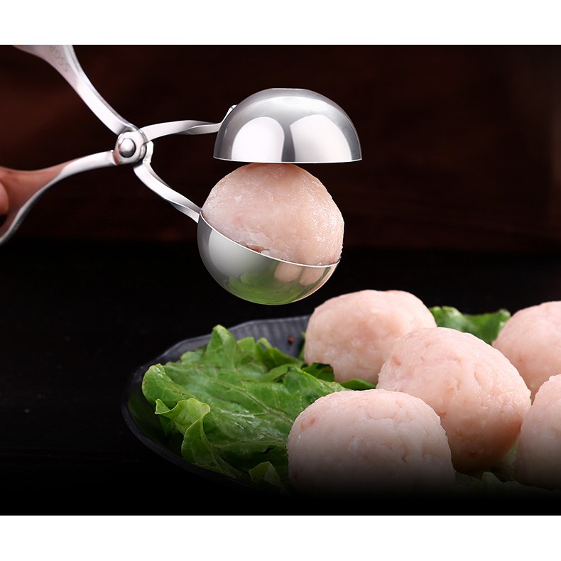 Kẹp inox tạo hình cá viên ,bò viên,chả viên,moc....tiện dụng trong bếp nhà