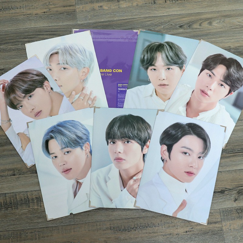 Poster BTS 8 tấm cực đẹp