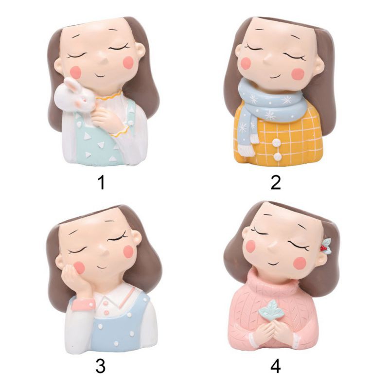 Chậu Cây Xương Rồng Trang Trí Bàn Làm Việc