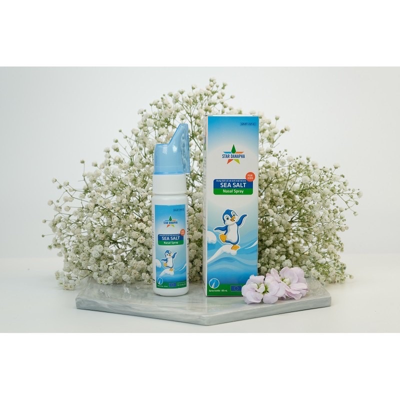 Chai Vệ Sinh Xịt Mũi Trẻ Em Sea Salt STAR DANAPHA 80ML