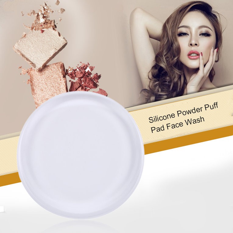 Mút Silicone Tròn Tán Kem Nền Trang Điểm