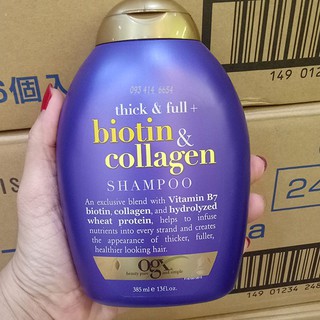 Dầu Gội Dưỡng Dày Tóc Biotin Collagen 385ml