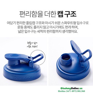 Bình Lắc SHAKE IT Lock&Lock 600ml HAP945BLU Màu Xanh.