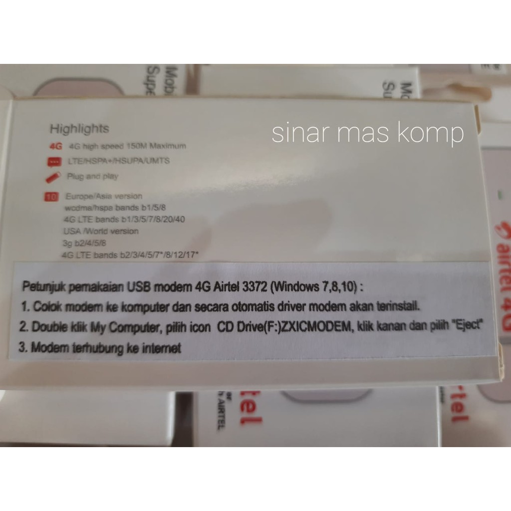 Ăng Ten Airtel E3372 4g E3372 Cho Huawei E72