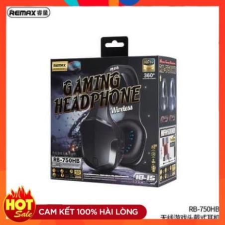 Tai nghe Bluetooth chụp tai Gaming Remax RB-750HB , Hàng Chính hãng , Bảo hành 12 tháng