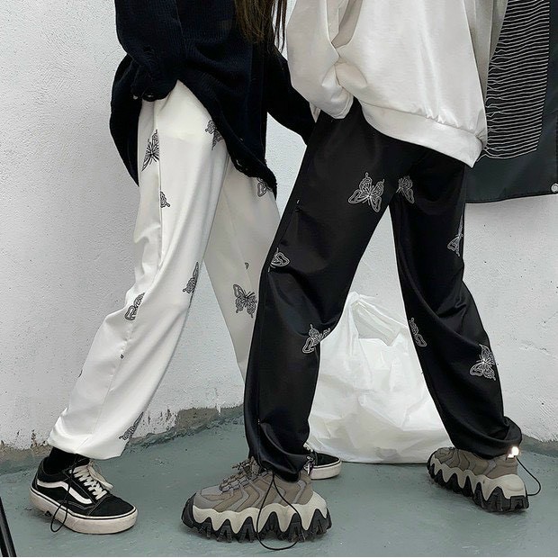 Quần Ống Rộng Nam Nữ dây rút ống chân phong cách unisex vải thun nỉ êm mịn cực đẹp (inbuom)