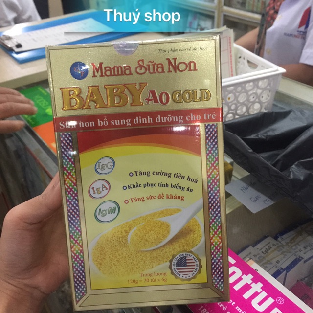 Mama sữa non Baby ao gold (20 gói 6g)
