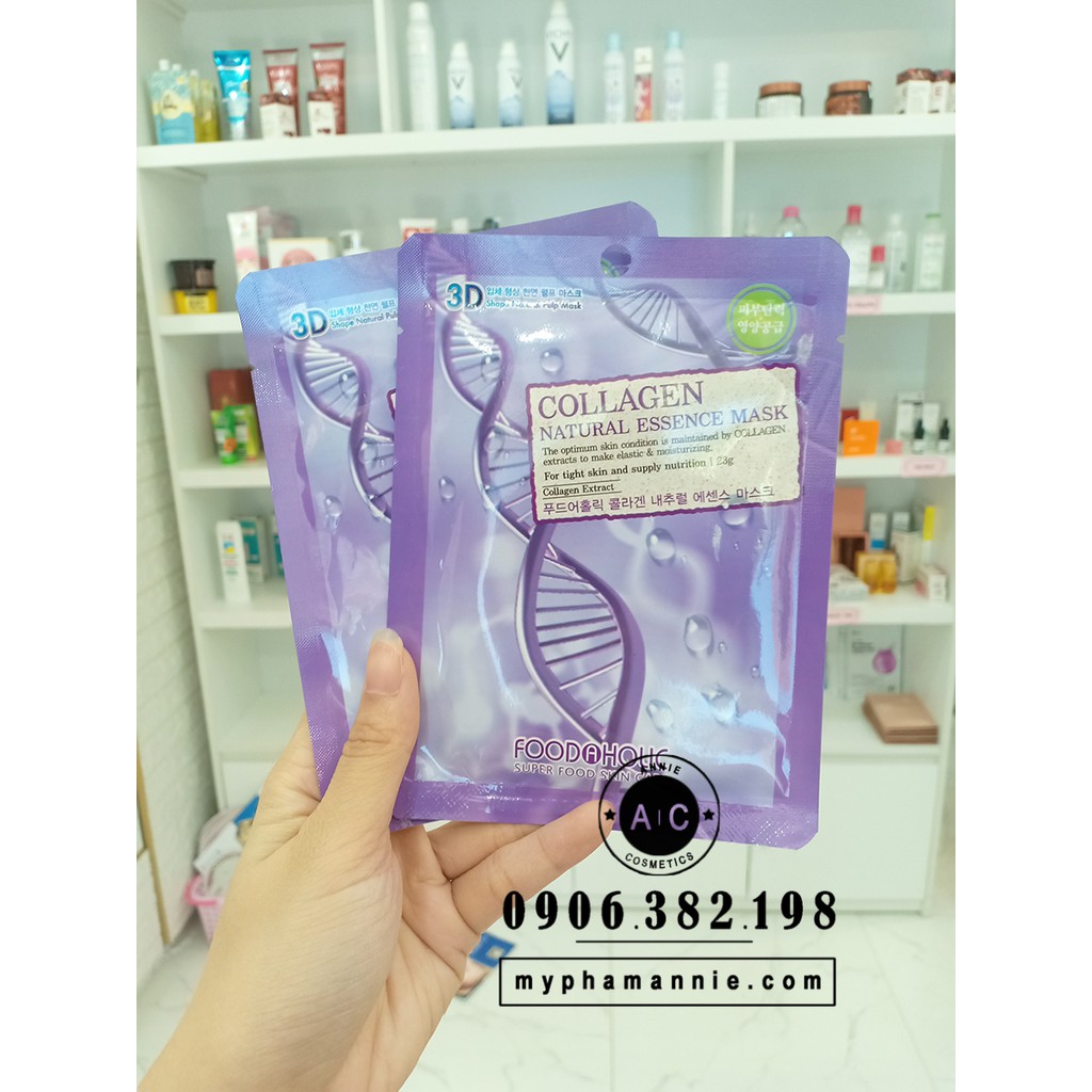 Mặt Nạ 3D Collagen Natural Essence Mask