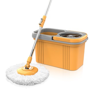 [GIÁ SỈ] [GIÁ SỈ] Bộ lau nhà thông minh tự vắt 360 lồng Inox, bộ lau nhà đa năng thông minh tự vắt Công
