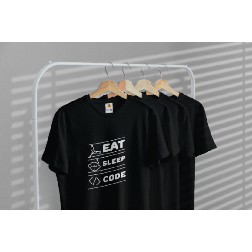 Áo thun Eat Sleep Code Nam Nữ Coder