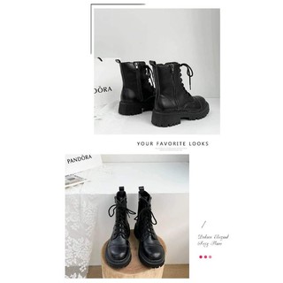 (Sẵn 38) Boots ulzzang B60 đế cao 4.5cm