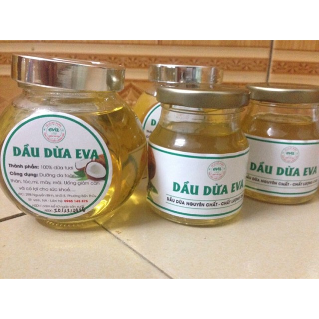 DẦU DỪA NGUYÊN CHẤT 