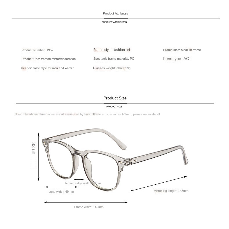 Mắt Kính Chống Tia Bức Xạ Ánh Sáng Xanh Thời Trang Cho Học Sinh