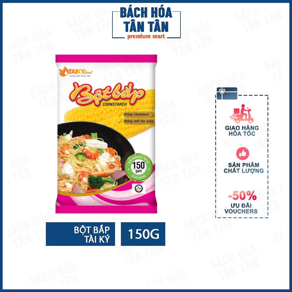 Bột bắp Tài Ký, gói 150g