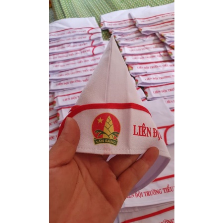 Combo 5 Mũ cano in huy hiệu măng non