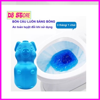 Lợn thả bồn cầu tẩy - Viên thả bồn cầu hình con lợn - Vệ Sinh Toilet - Heo thả bồn cầu khử mùi diệt khuẩn D8 STORE