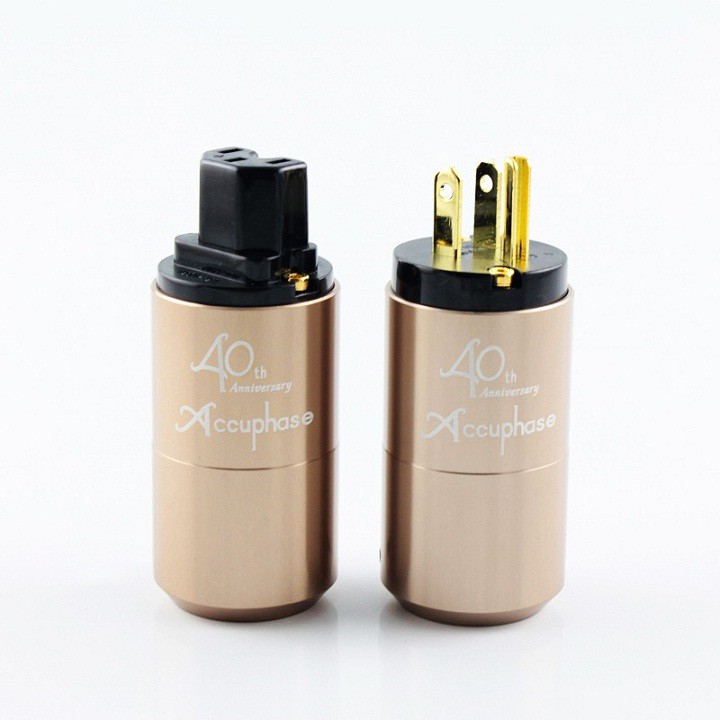 Bộ Jack Nguồn  Âm Thanh (Bộ Jack Đực Cái) Accuphase Cao Cấp - Hàng Chính Hãng