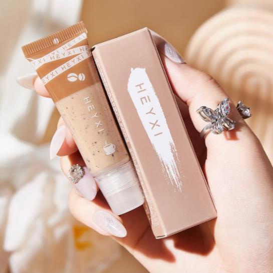 Tẩy tế bào chết môi, tẩy da chết môi Cafe 15G HUBEAUTY lameila_official
