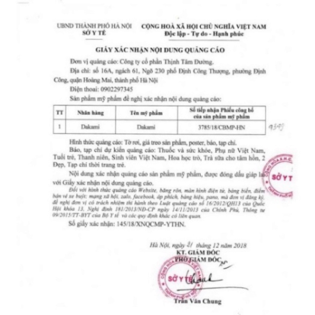 ✅ Kem DAKAMI ll 👍 ❤️ chống lão hóa Công Nghệ HÀN QUỐC