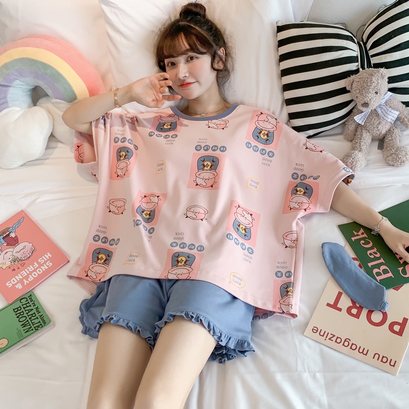 Đồ bộ nữ mặc nhà . thời trang mới nhất - Chất liệu Cotton cao cấp - ( mã BC-04 )