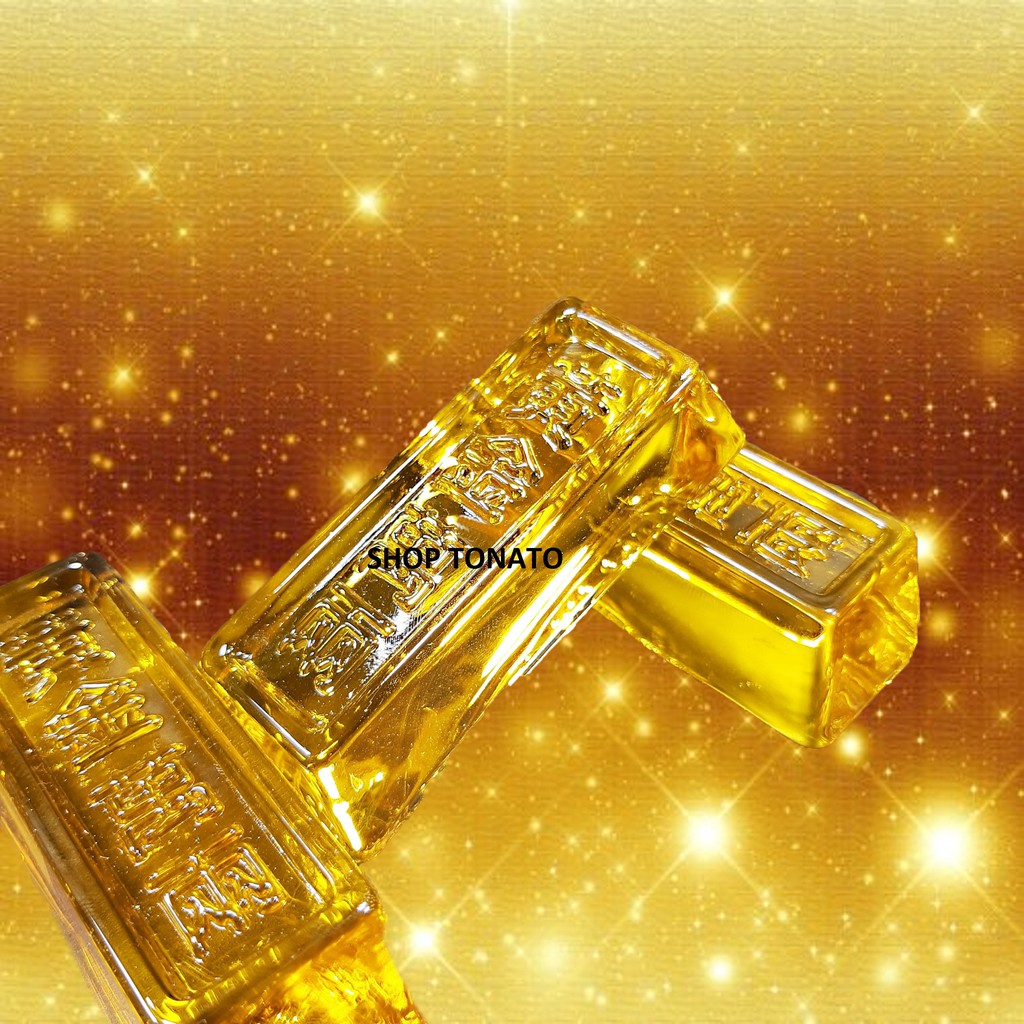 THỎI VÀNG CÂY CHIÊU TÀI CHIÊU LỘC NGUYÊN KHỐI DÀI 6.3CM