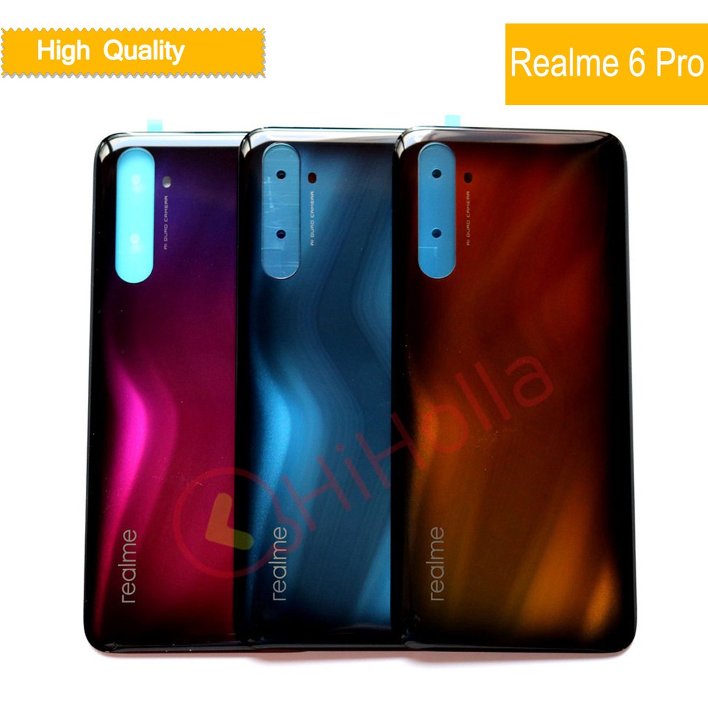 Nắp Đậy Pin Thay Thế Cho Điện Thoại Oppo Realme 6 Pro