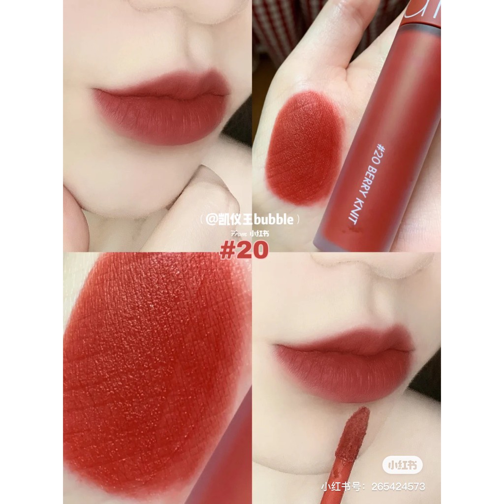 [New] Son Kem Mịn Lì Mùa Thu - ROMAND ZERO VELVET TINT AUTUMN KNIT SERIES | BigBuy360 - bigbuy360.vn