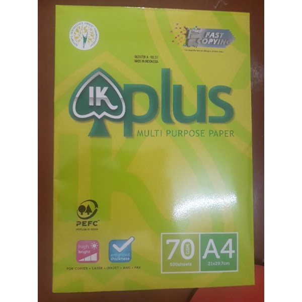 Giấy in A4 Plus