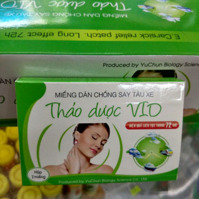 Dán chống say xe