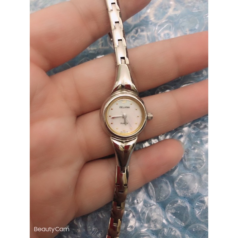 đồng hồ nữ hiệu delvina quartz