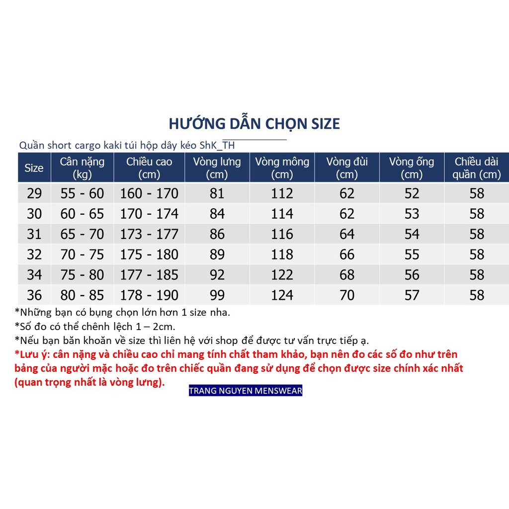 Quần Short Kaki Nam Túi Hộp 6 Túi Cargo Dây Kéo Form Rộng Vải Cao Cấp ShK_TH