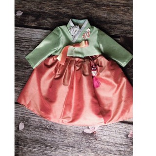 hanbok áo xanh