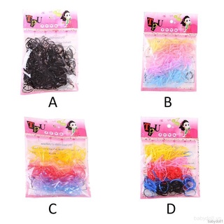 Set 220 Dây Thun Cột Tóc Co Giãn Sử Dụng Một Lần