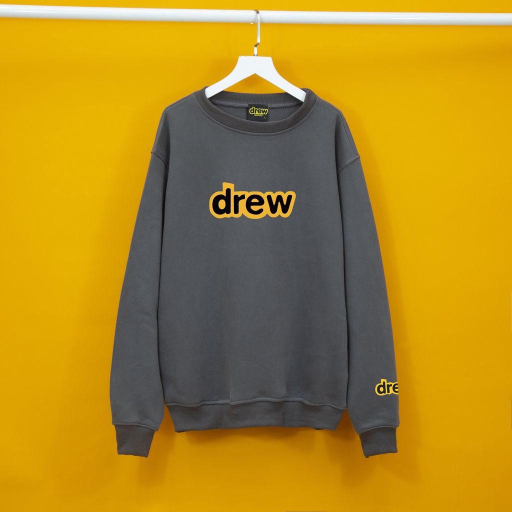 Áo sweater chữ Drew form rộng phong cách hàn quốc nỉ bông hoodie sweater nam nữ unisex đẹp