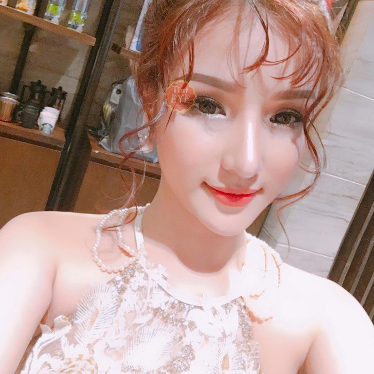 155k/1 Bộ SP: Lens Apricot Brown + Ngâm + Nhỏ Mắt + Dụng Cụ + Khay