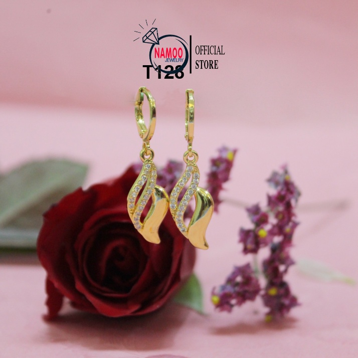 Khuyên Tai Nữ T128 NaMoo Jewelry