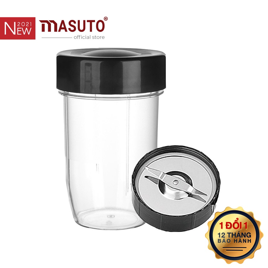 [Mã ELHA22 giảm 5% đơn 300K] Máy xay hạt chuyên dụng Masuto Blender xay sinh tố, xay hạt siêu nhanh nhuyễn mịn chỉ 5s