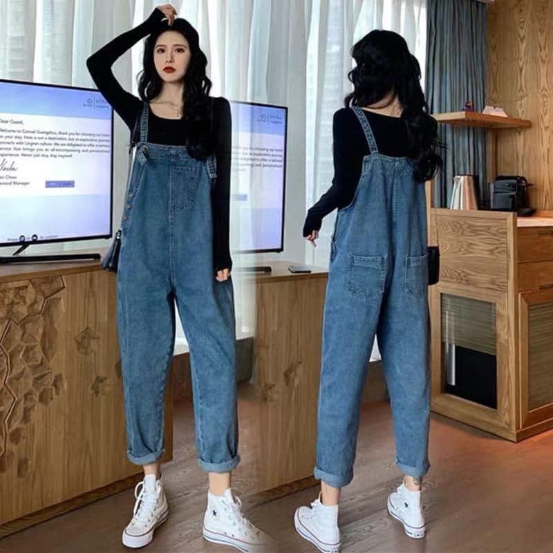 Quần yếm jeans dài 01❤️CHIBEST_YJ01