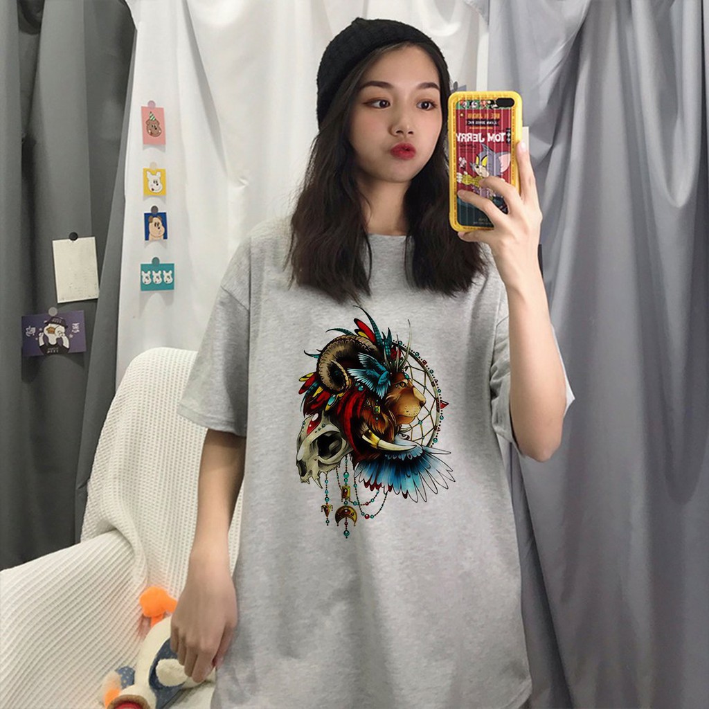 Áo Thun Tay Lỡ In Nhiệt Bộ Lạc form Unisex nam nữ phong cách Ulzzang  ATIN30 -  Áo Phông Nam Nữ Unisex chất Cotton | BigBuy360 - bigbuy360.vn