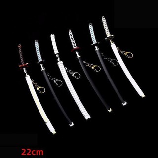 ( Mẫu 22cm ) Mô hình móc khóa kiếm Kimetsu no yaiba Đao Kiếm Thần Vực trưng bày