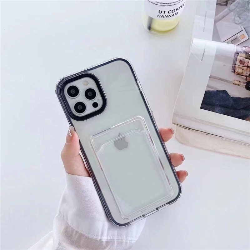 Ốp lưng điện thoại | Case Iphone trong suốt tách viền 11promax/12promax